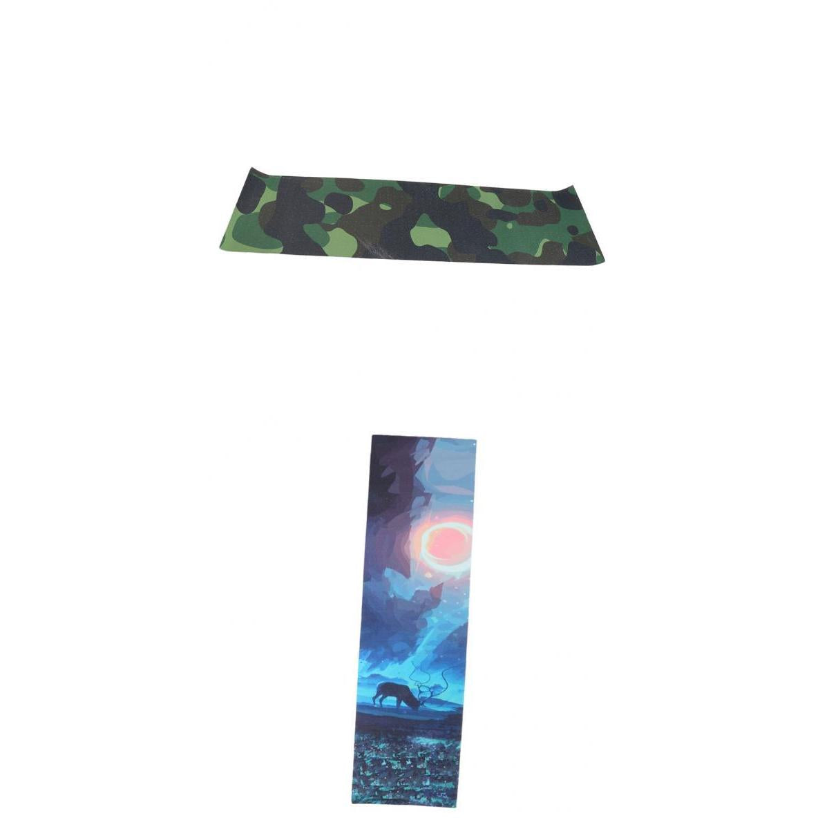 2 Pieces Skateboard Deck Sandpaper Grip Tape Griptape Sheet 84 x 23cm