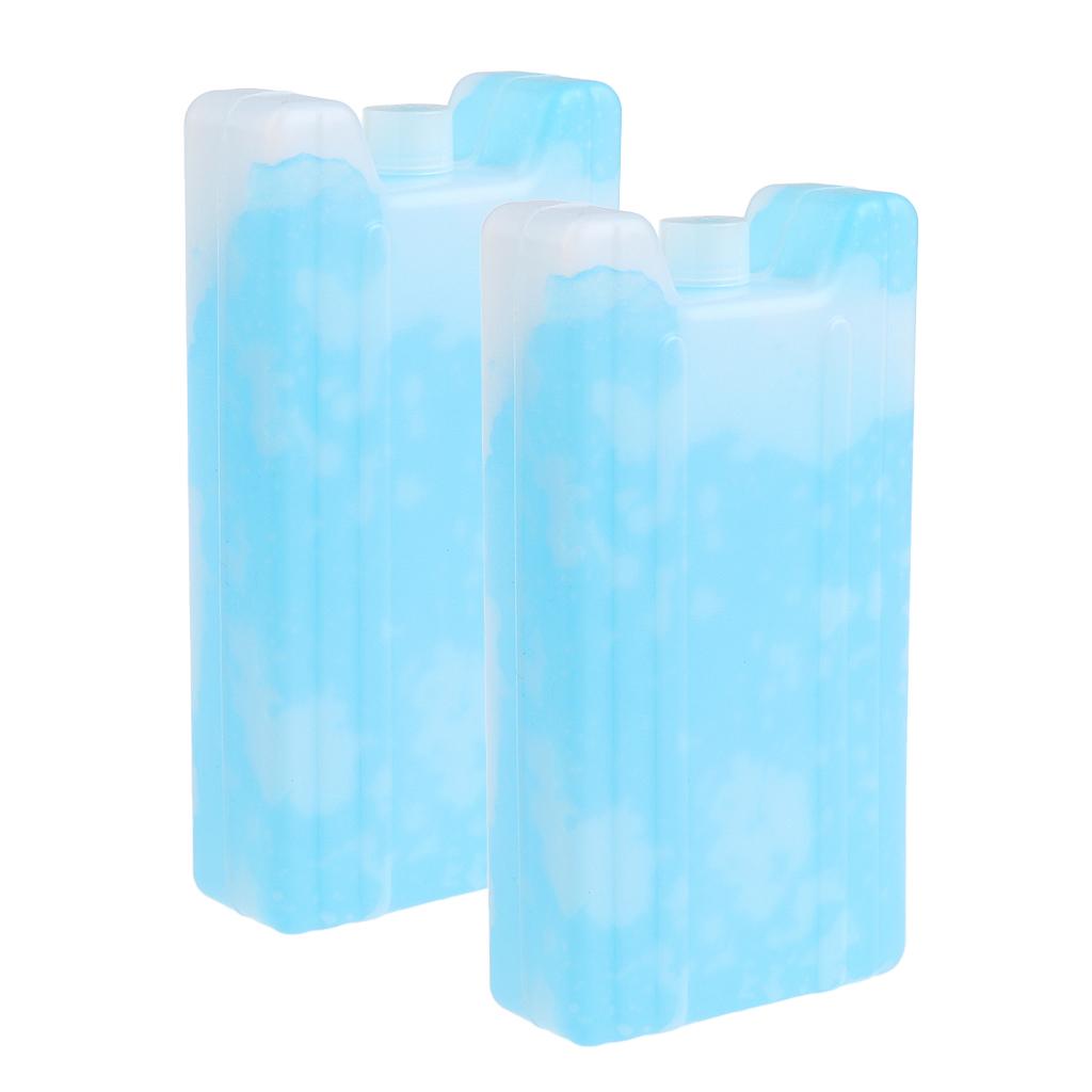 2 Pieces Ice Pack for Lunch Box/ Lunch Freezer/ Cooler Bag Reusable