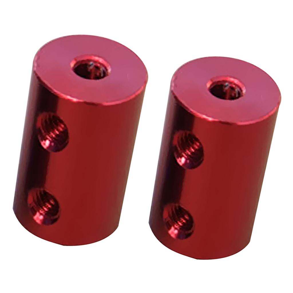 2 Pieces Flexible Shaft Coupling Rigid Coupler Motor Connector 2-3mm+2-2mm