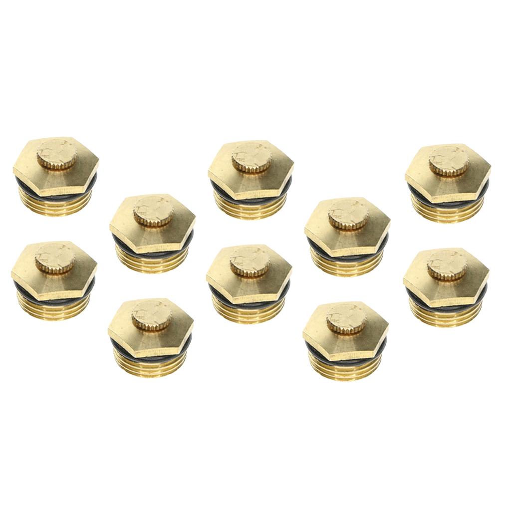 10Pcs Centrifugal Adjustable Water Atomizing Spray Nozzle Irrigation 1/2''