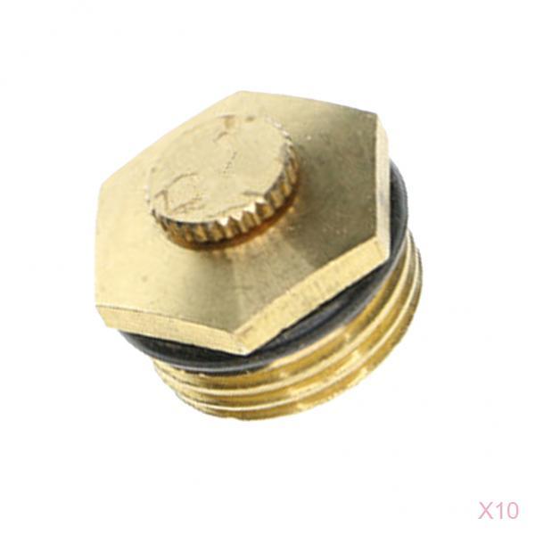 10Pcs Centrifugal Adjustable Water Atomizing Spray Nozzle Irrigation 1/2''