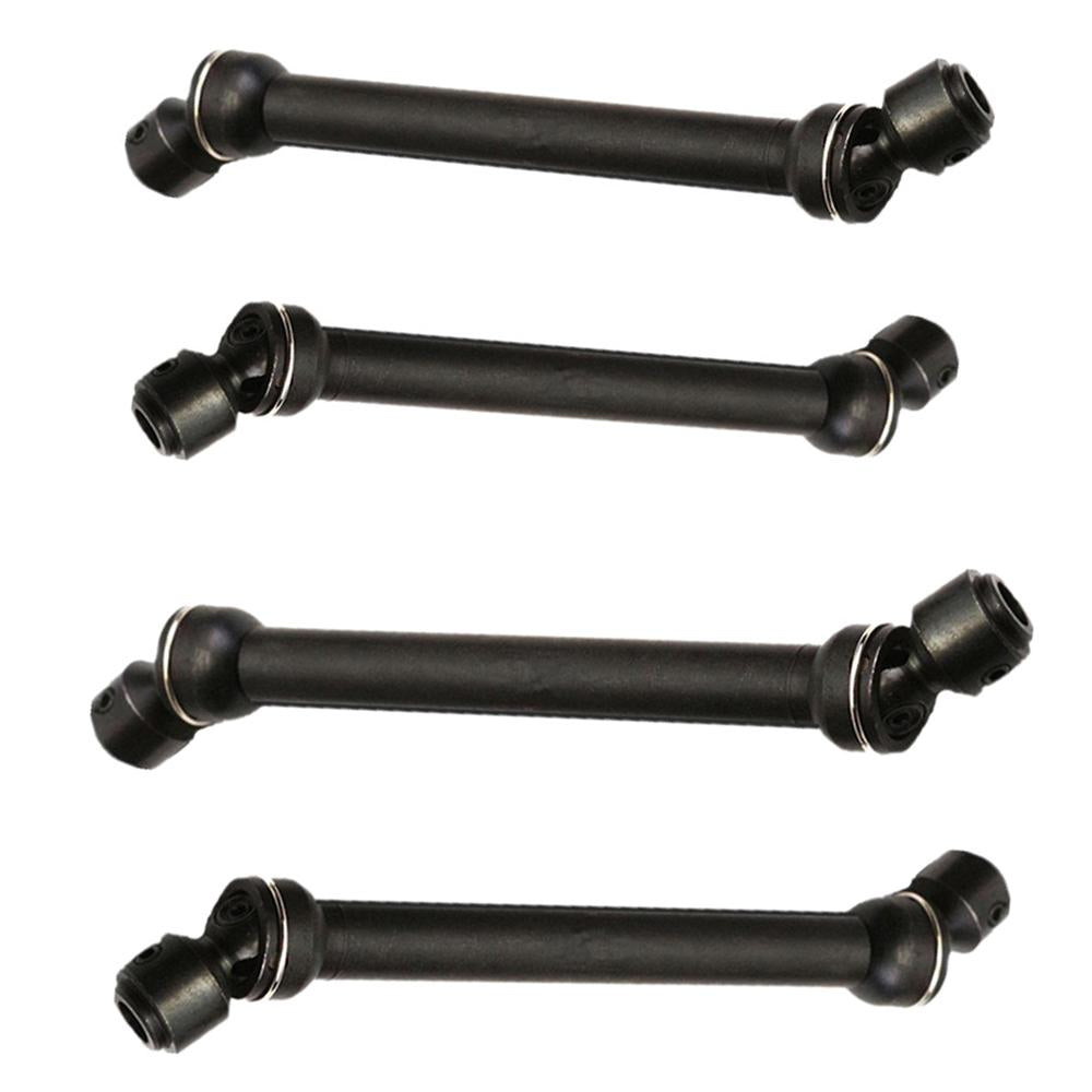 4 Pieces Black Stainless Drive Shaft for SCX10 D90 RC4WD RC Crawlers Parts