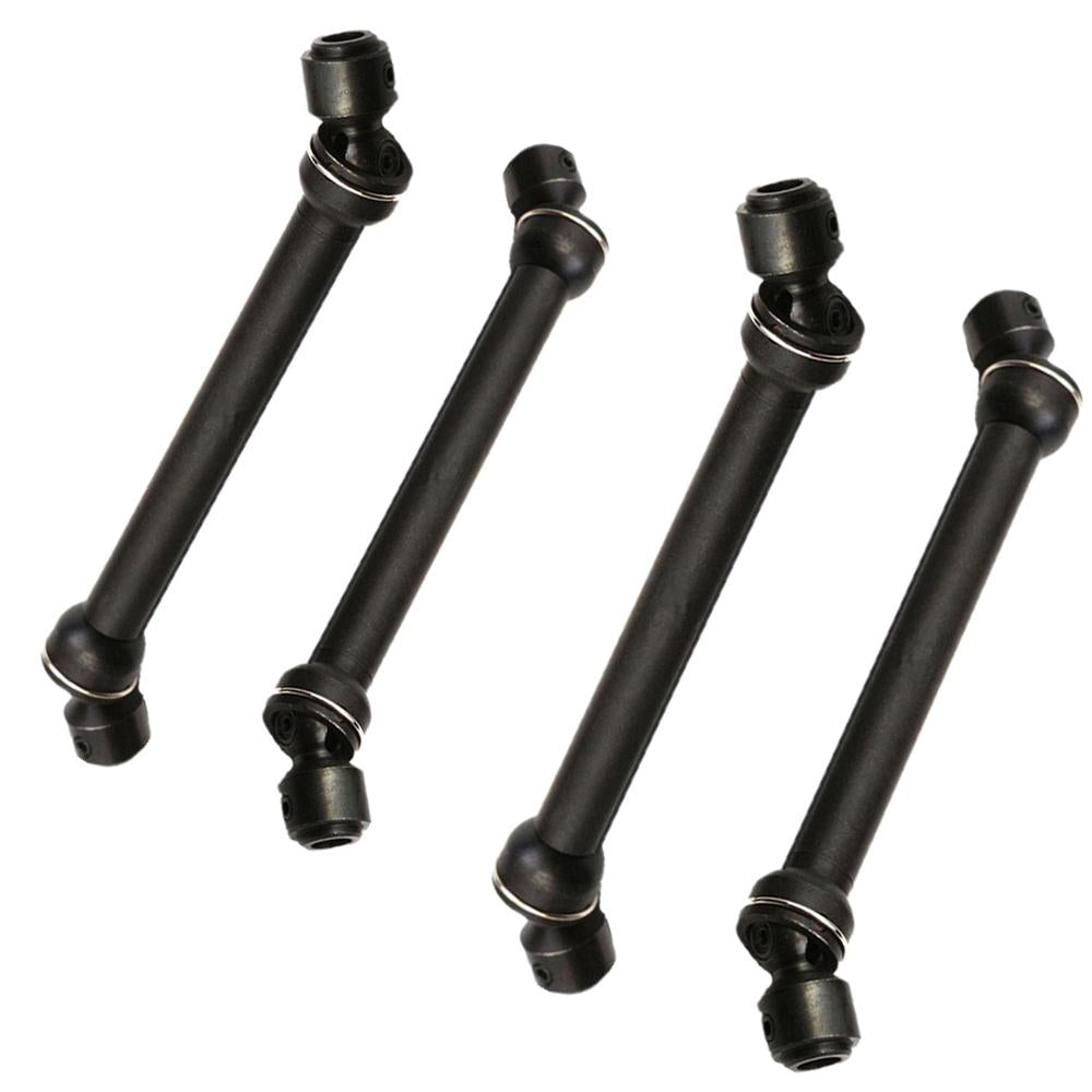 4 Pieces Black Stainless Drive Shaft for SCX10 D90 RC4WD RC Crawlers Parts