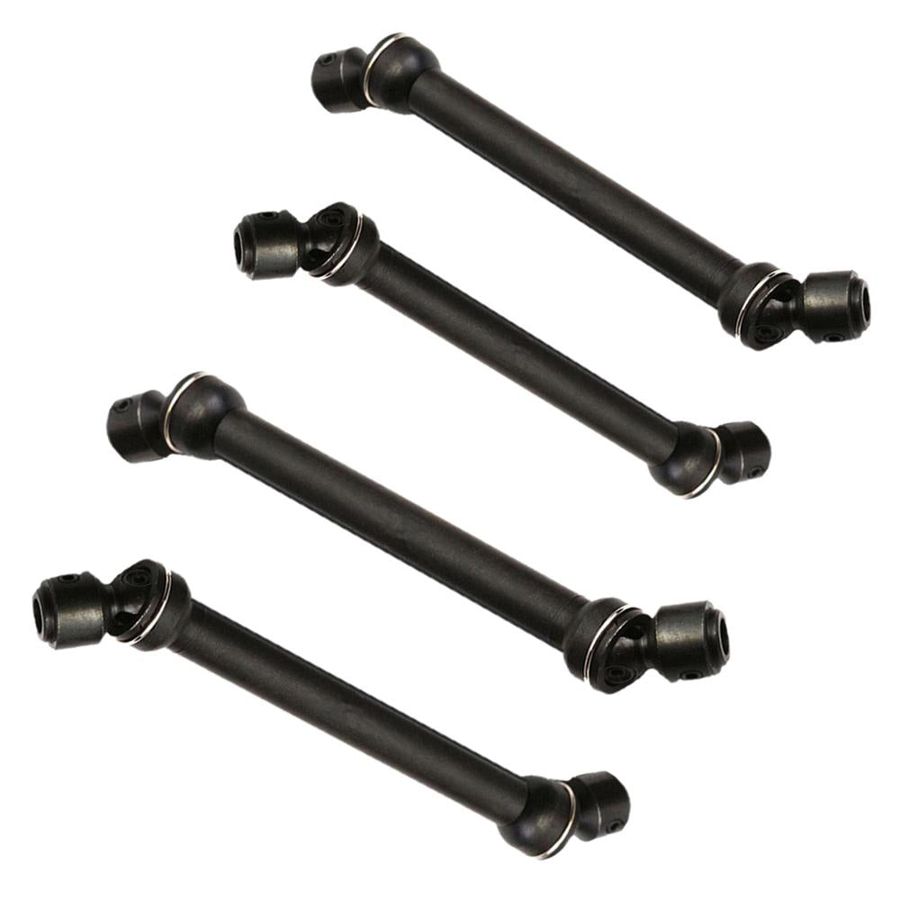 4 Pieces Black Stainless Drive Shaft for SCX10 D90 RC4WD RC Crawlers Parts