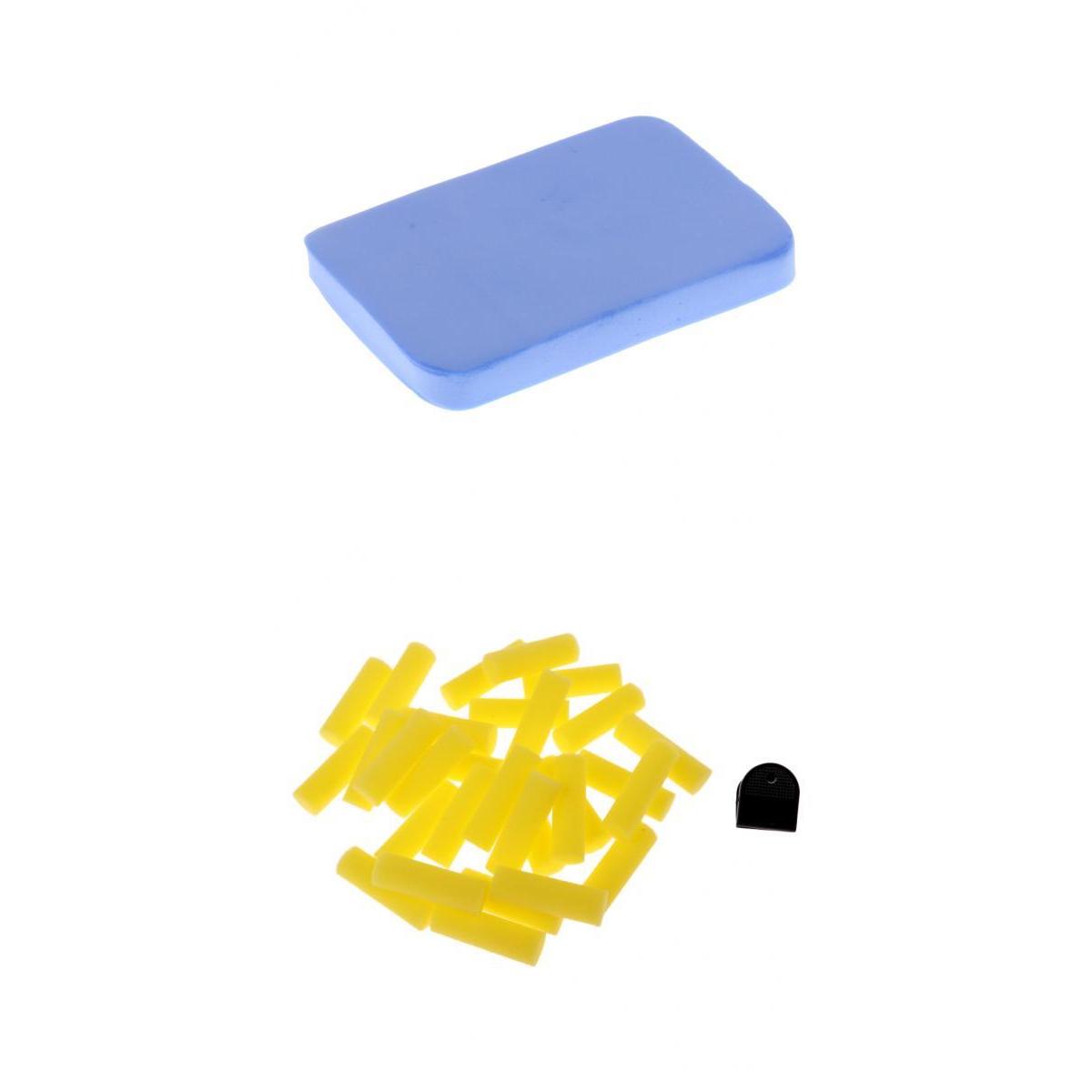 31 Pack Tennis Rubber Cleaning Sponge Paddle Racket Care Clean Sponge Wiper