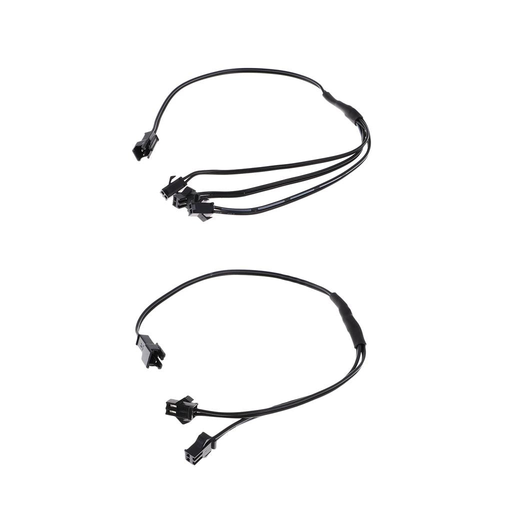 2PIECES Splitter Cable Connector for EL Wire Neon Strip Light Accessory