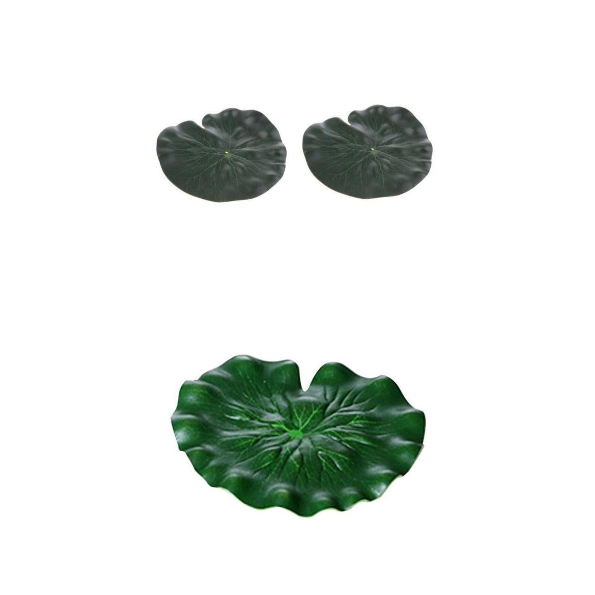 4x Artificial Aquatic Water Grass Fish Tank Landscape Lotus Decoration