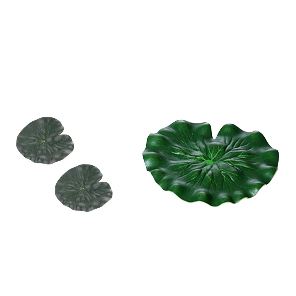 4x Artificial Aquatic Water Grass Fish Tank Landscape Lotus Decoration