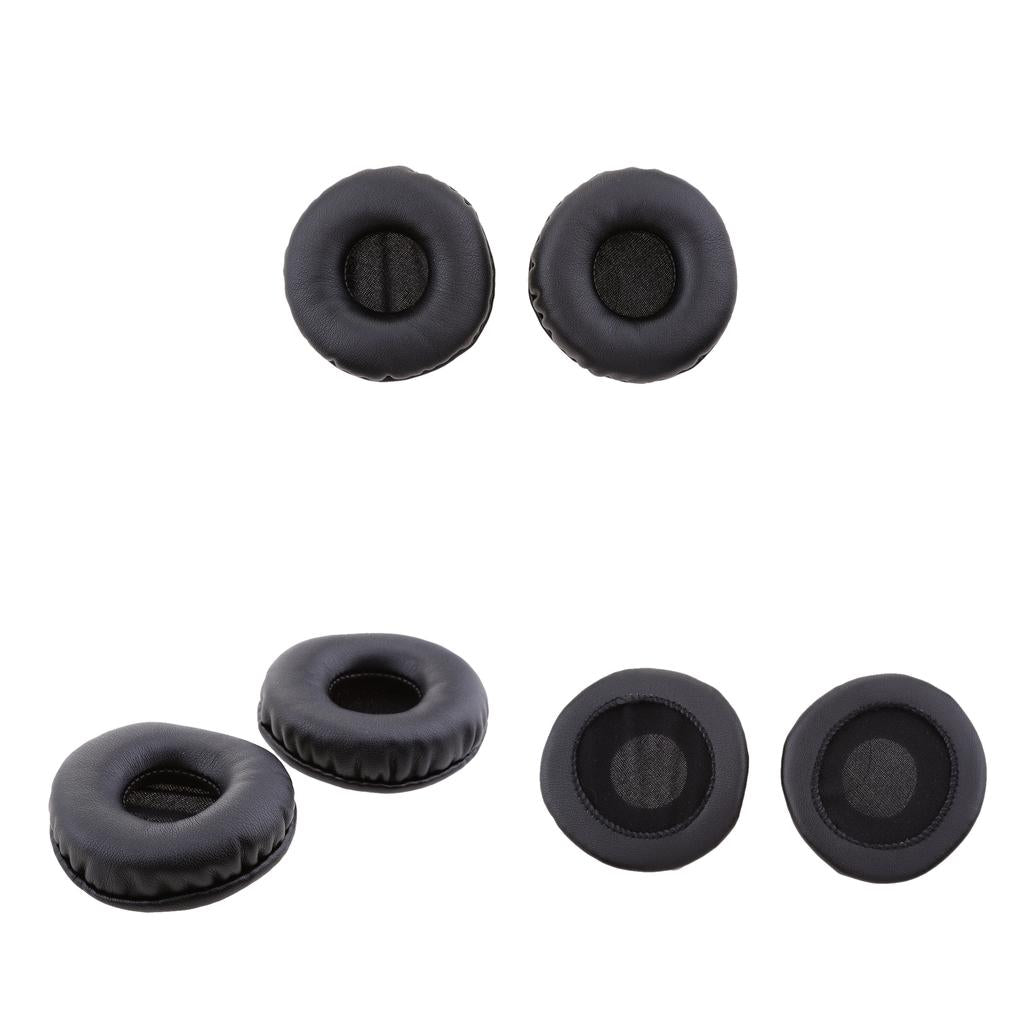 3Pairs 70mm Replacement Ear Cushions Earpads Covers for Headphones