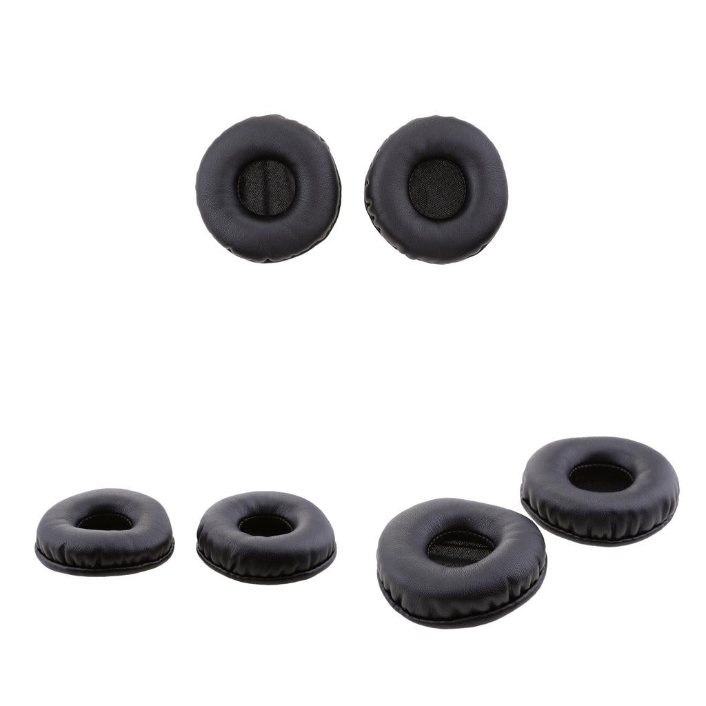 3Pairs 70mm Replacement Ear Cushions Earpads Covers for Headphones