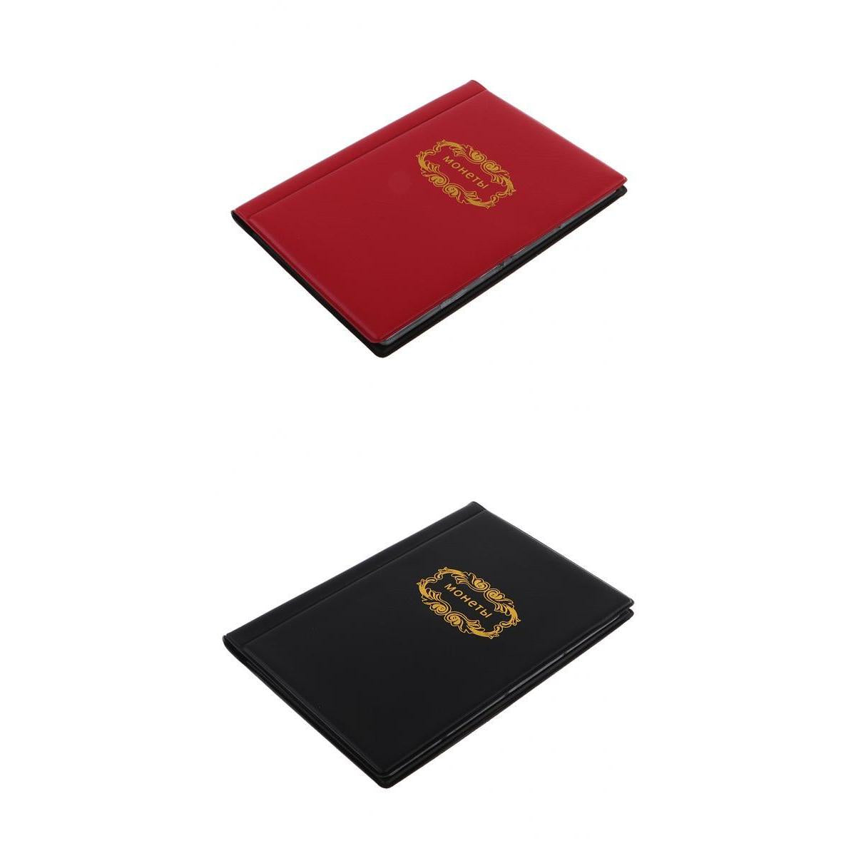 2pcs 120 Holders for Penny Money Pocket Storage Coins Album Book Collection