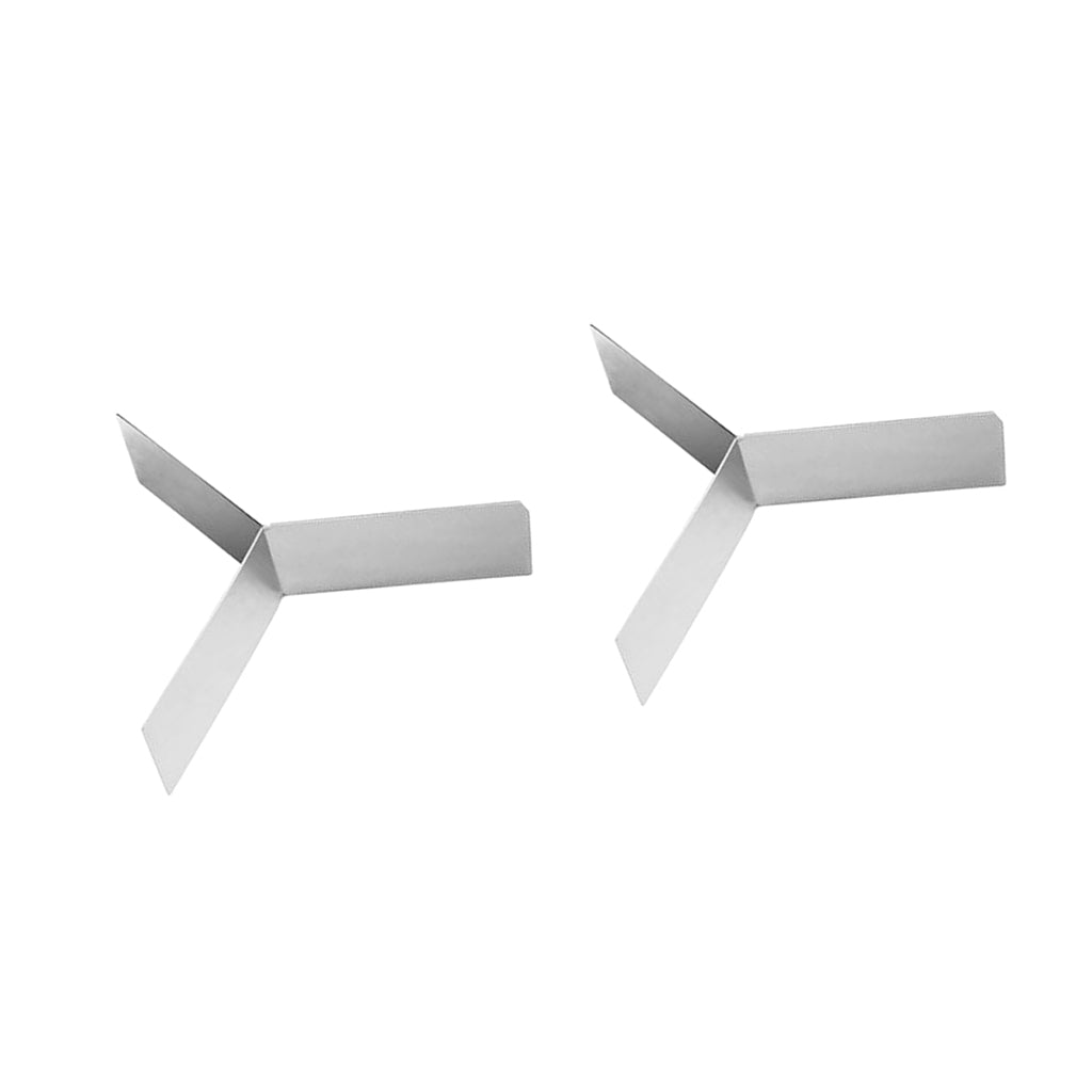 2 pieces Stainless Steel Removable Divider for Steamer Basket
