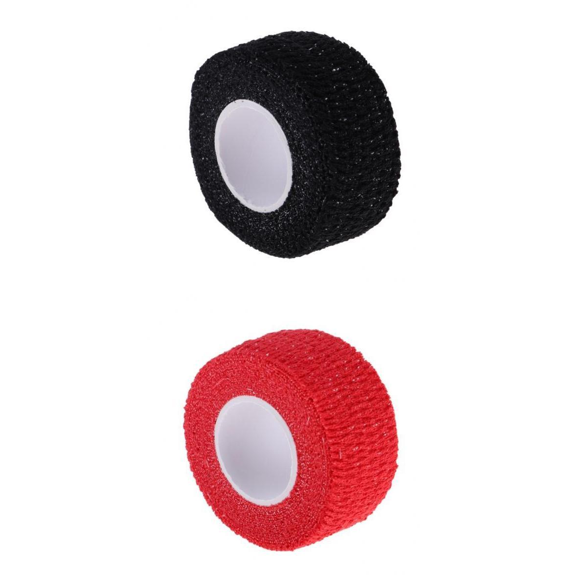2 Pieces Anti-skid Adhesive Golf Golfer Finger Wrap Grip Compression Tape