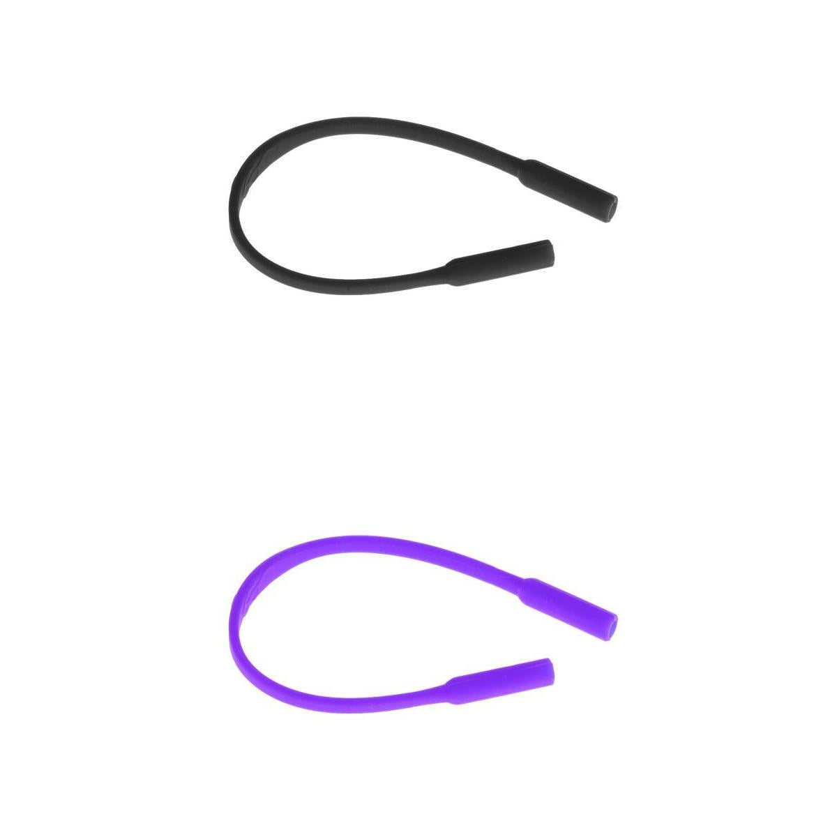 2 Pieces Kids Silicone Gel Eyeglasses Sunglasses Holder Glasses Strap Cords