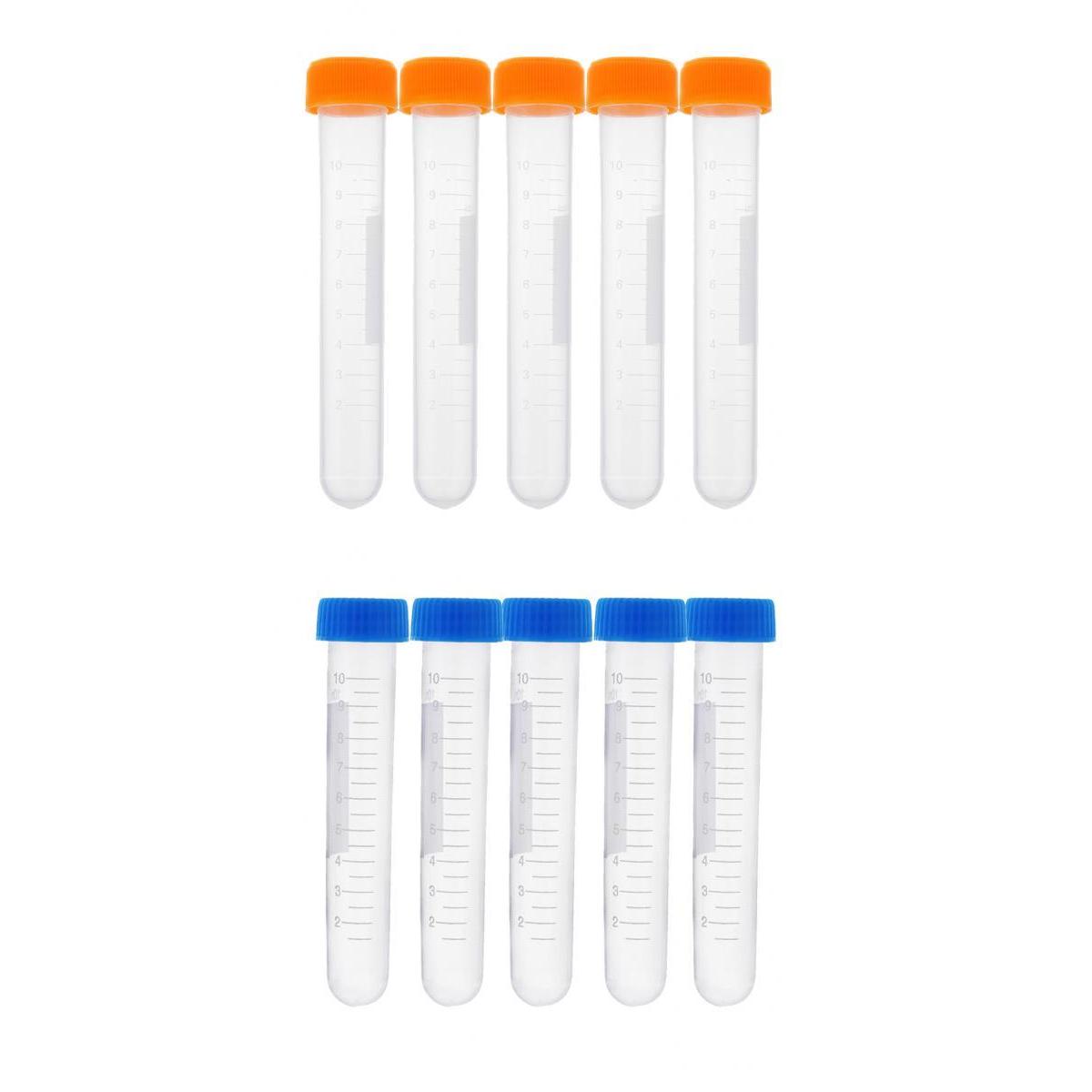 10Pcs Plastic Knitting Needles Storage Box Home Sewing Needle Container Tool
