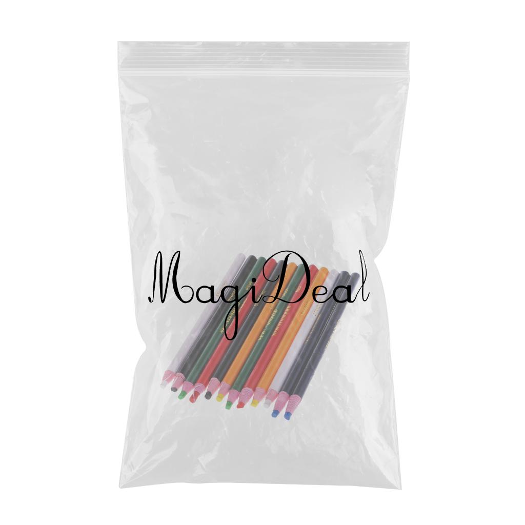 24pcs Peel Off Markers Chinagraph Grease Wax Pencil for Metal Glass Fabric