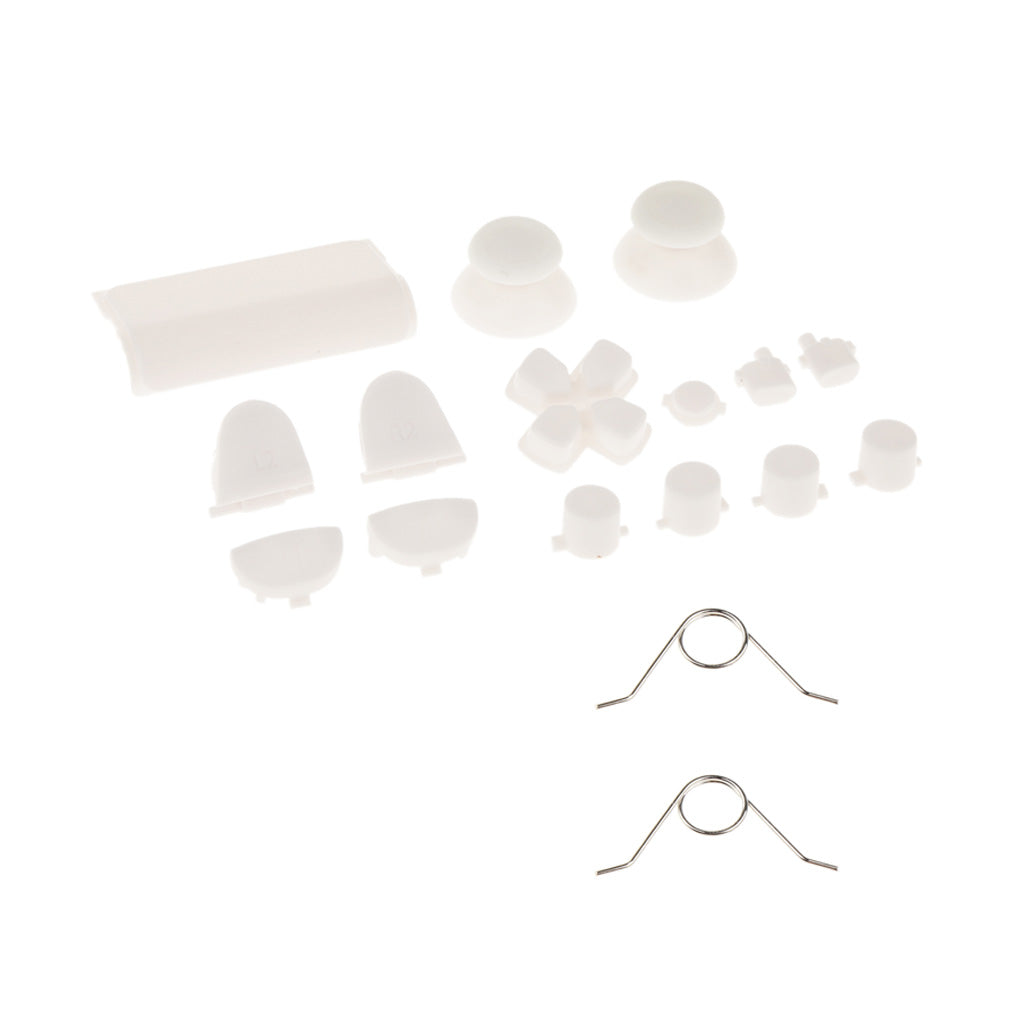 Controller Button Thumbstick D-pad Mod Set Kit & 2x Spring for Sony PS4