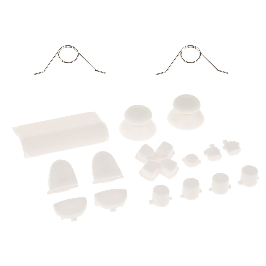Controller Button Thumbstick D-pad Mod Set Kit & 2x Spring for Sony PS4