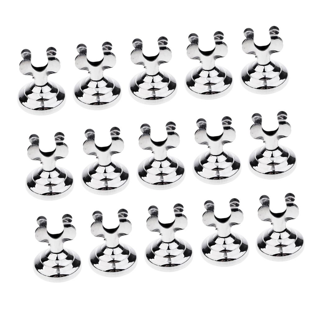 15pcs Restaurant U Shaped Number Card Table Holder Stand Place Card Holder