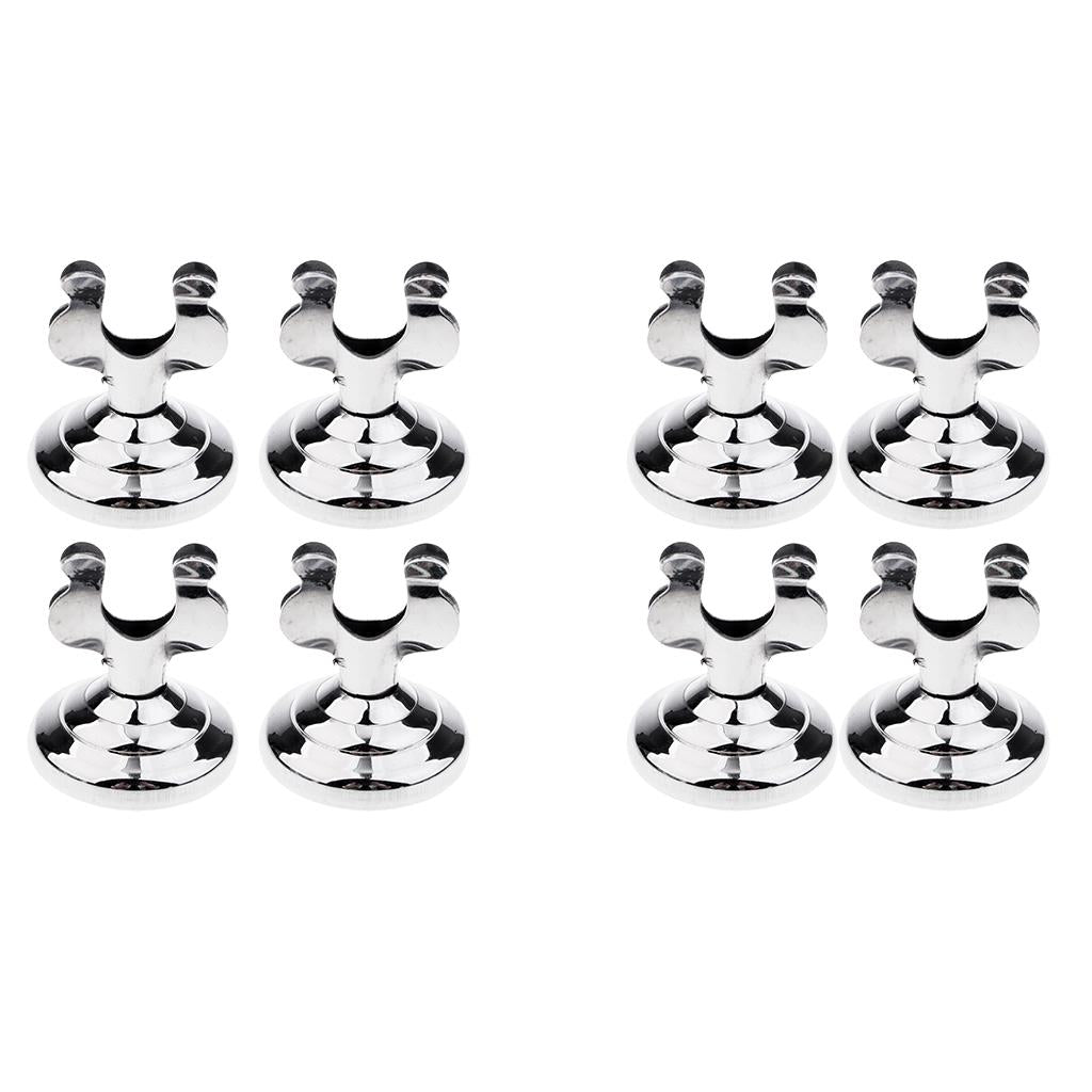 8pcs Restaurant U Shaped Number Card Table Holder Stand Place Card Holder