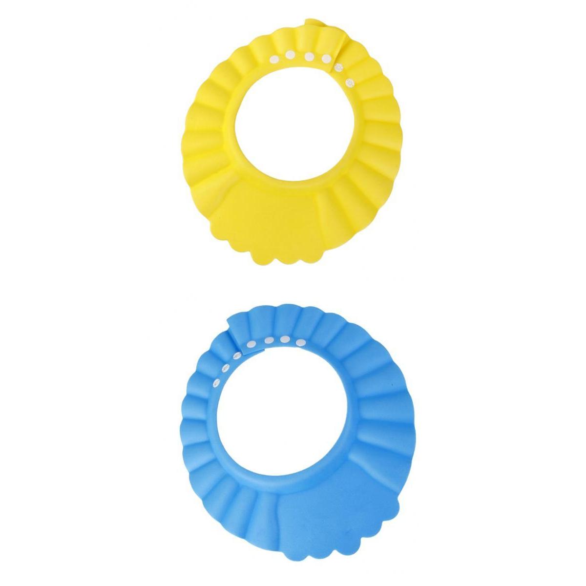 2x Baby Kids Shampoo Bath Shower Cap Wash Hair Shield Waterproof Visor Hat