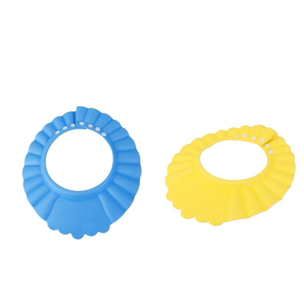 2x Baby Kids Shampoo Bath Shower Cap Wash Hair Shield Waterproof Visor Hat