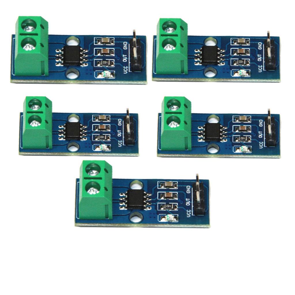 5Pc 30A ACS712 Module Measuring Range Hall Current Sensor Module for