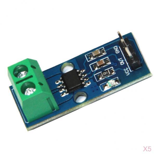 5Pc 30A ACS712 Module Measuring Range Hall Current Sensor Module for