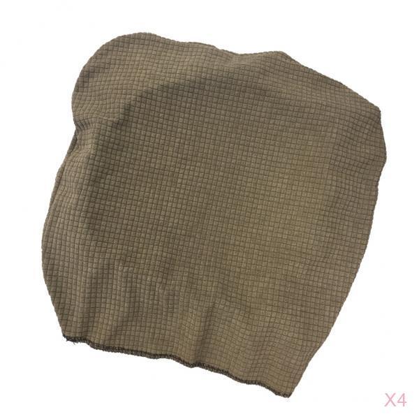 4Pcs Waterproof Stretch Dining Chair Cover Wedding Banquet Party Coffee