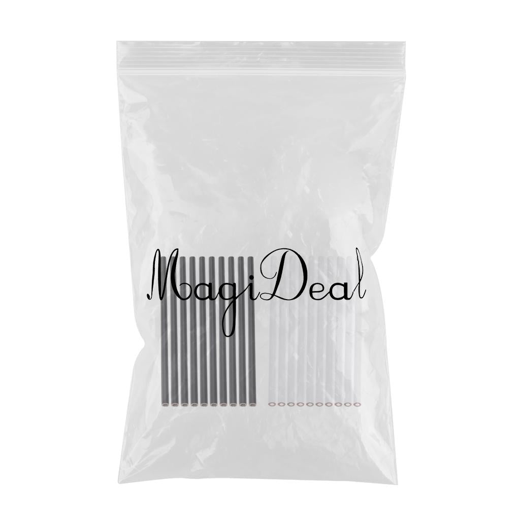 20Pcs White Black China Marker Wax Pencil Non Toxic Glass Metal Wood Fabric