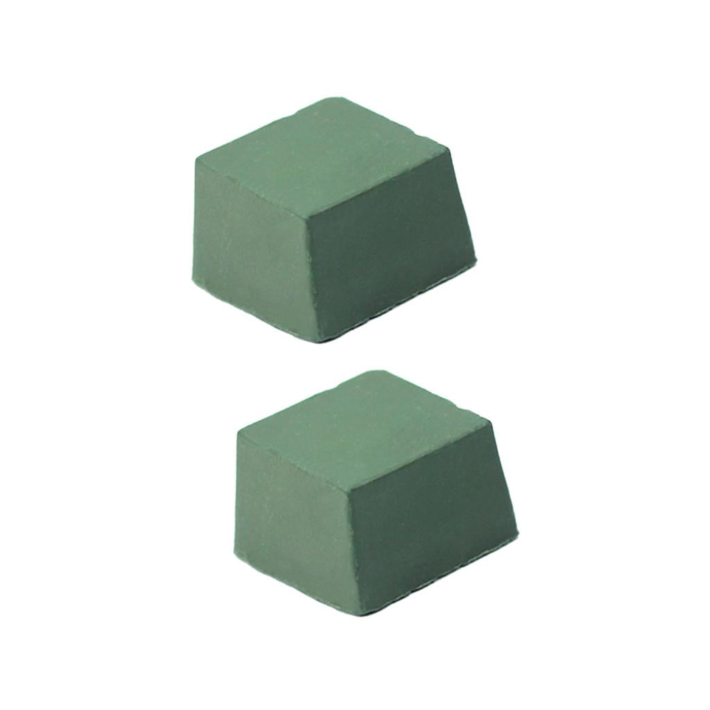 2 Pieces Green Metal Grinding Buffing Compound Polishing Paste 30g