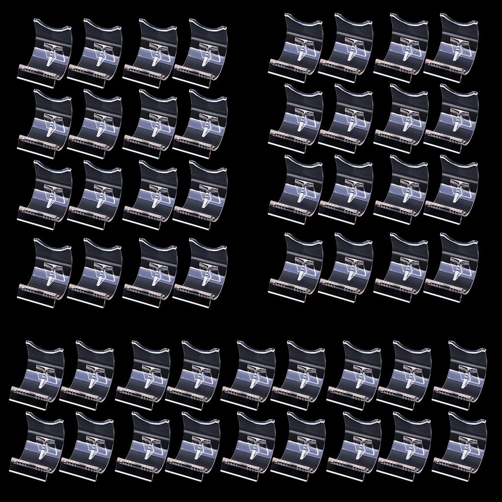 50x Display Stand Clear Acrylic Easel Holder Base Stand for Lighter Gift