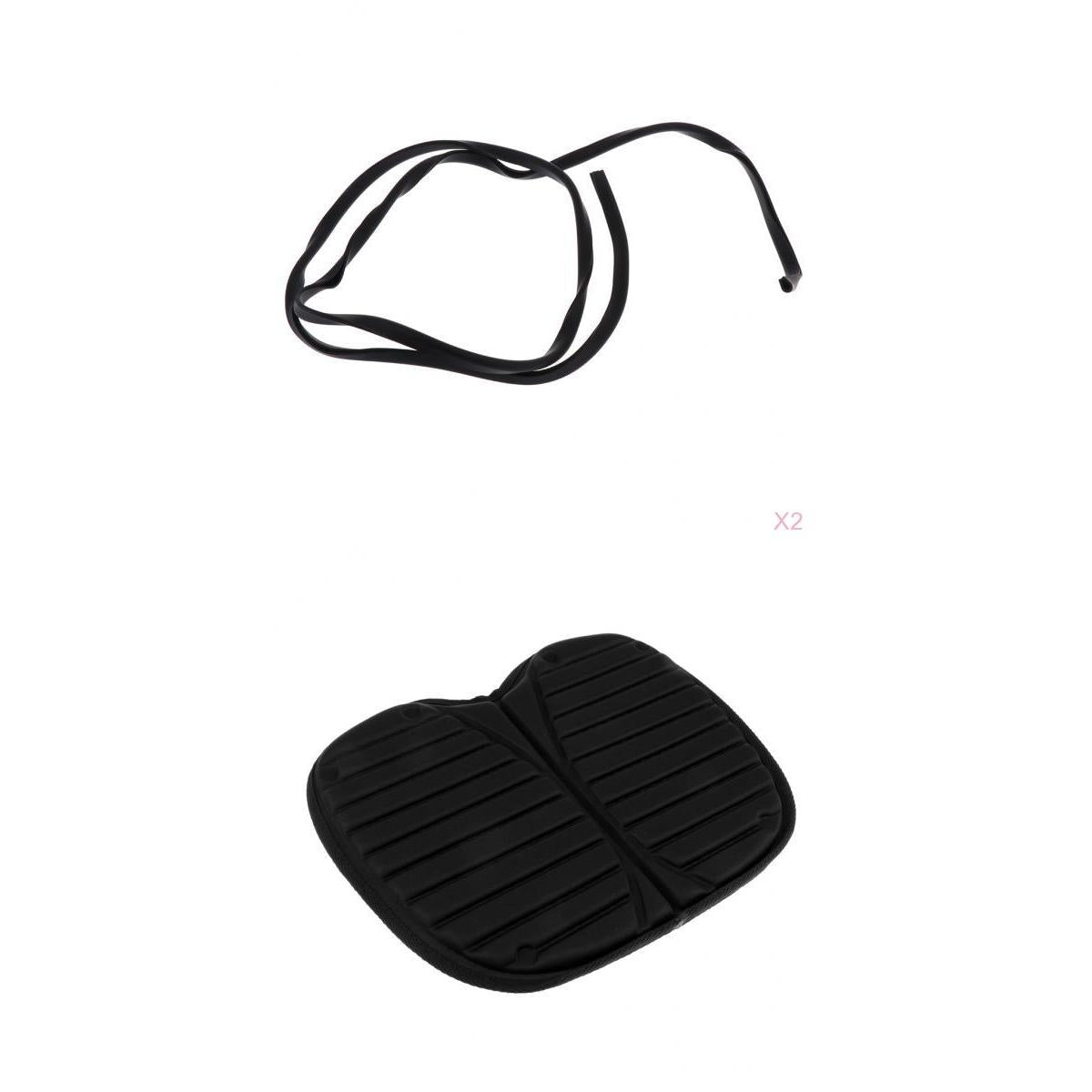 3x Non-skid Kayak Seat Cushion Thick Padded Pad & Surfboad Edge Protector