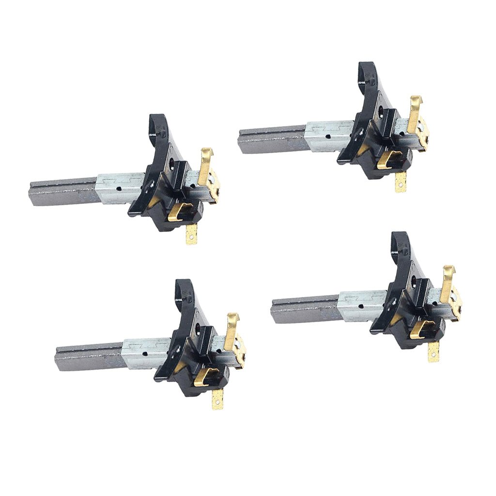 4pcs Vacuum Cleaner Parts Electric Motor Carbon Brush Replacement Accessory