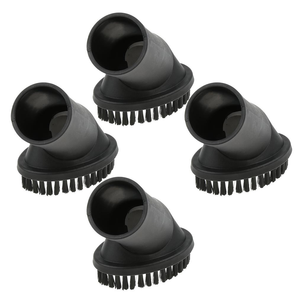 4 Pack Universal Round Vacuum Clearn Replacement Brush Head Nozzle 35mm