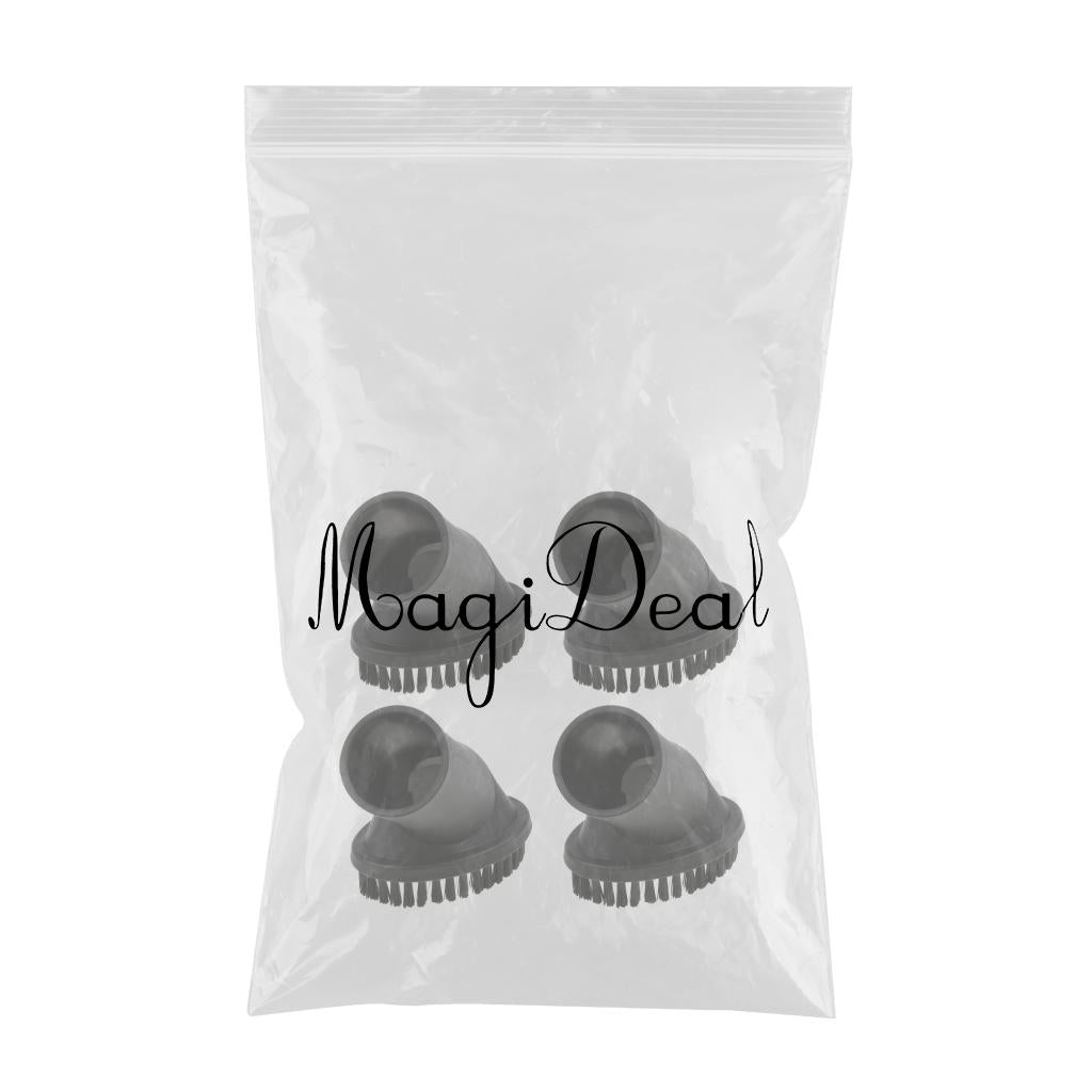 4 Pack Universal Round Vacuum Clearn Replacement Brush Head Nozzle 35mm