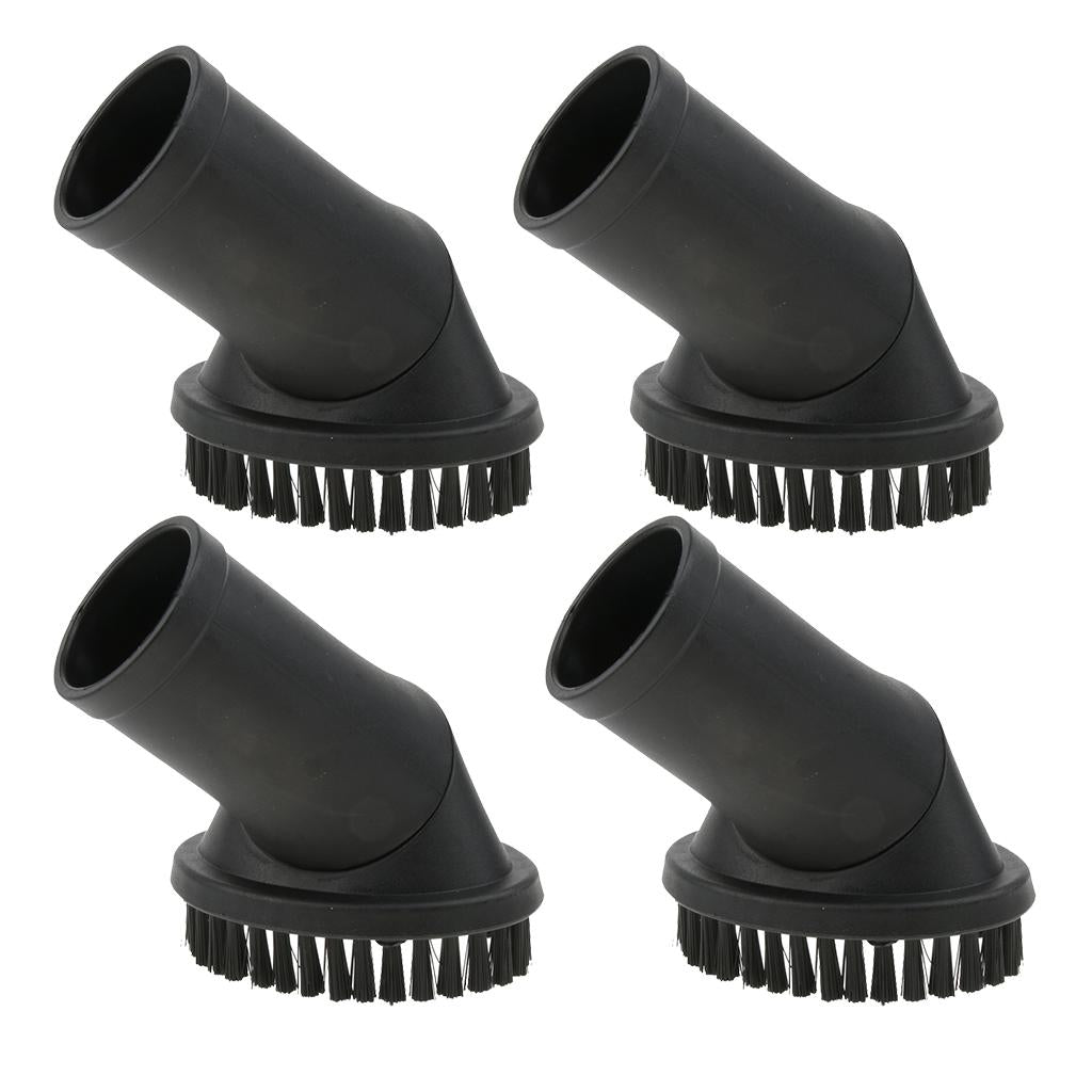 4 Pack Universal Round Vacuum Clearn Replacement Brush Head Nozzle 35mm