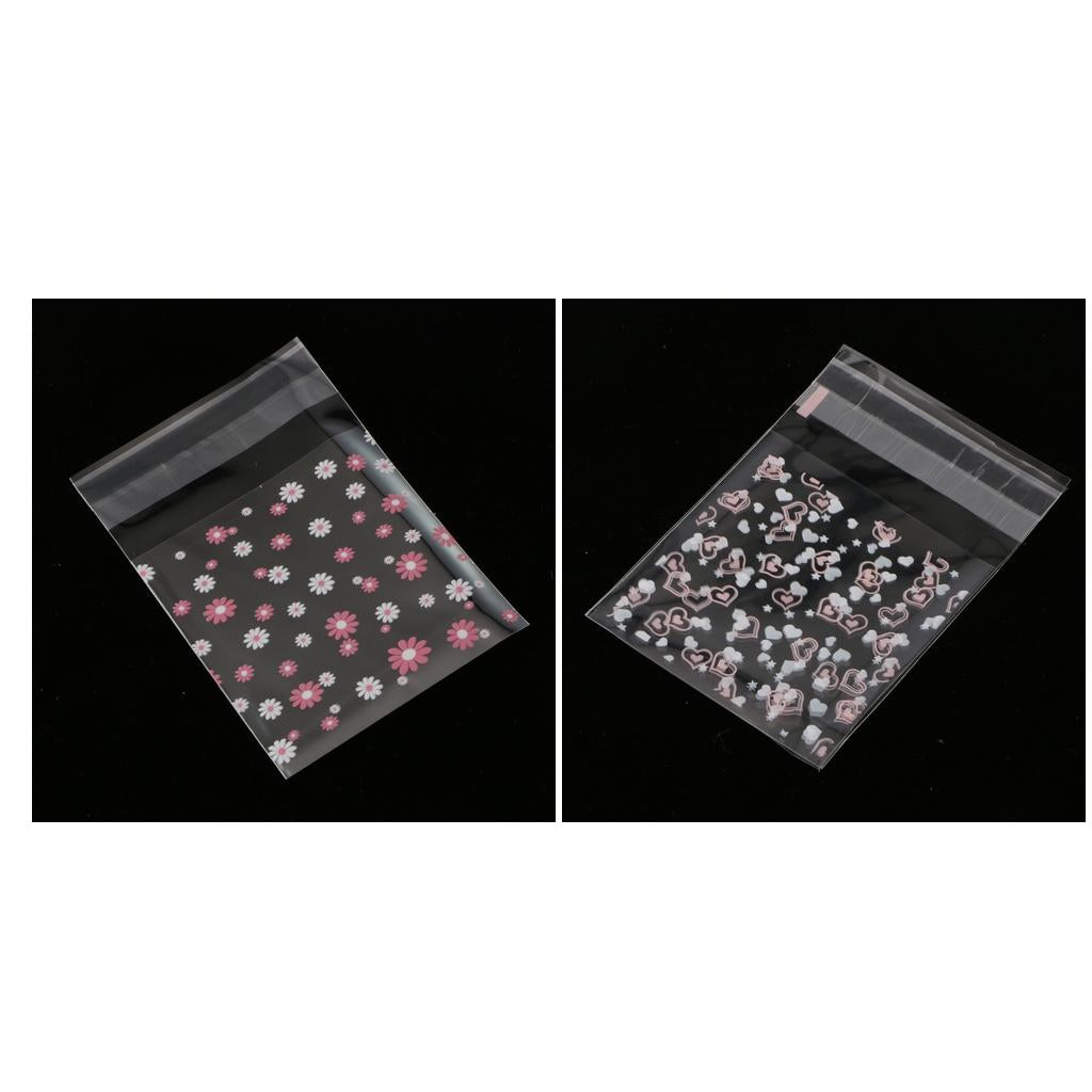 200 Pieces Cellophane Gift Bags Lipstick Cookie Candy Party Bags