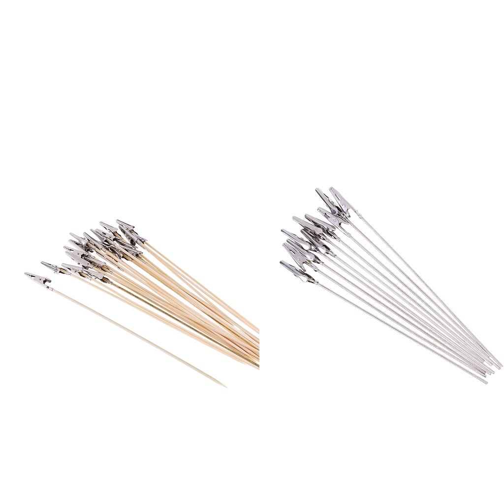 30 Pieces DIY Model Painting Color Tools Painting Clips Model Holder Clip