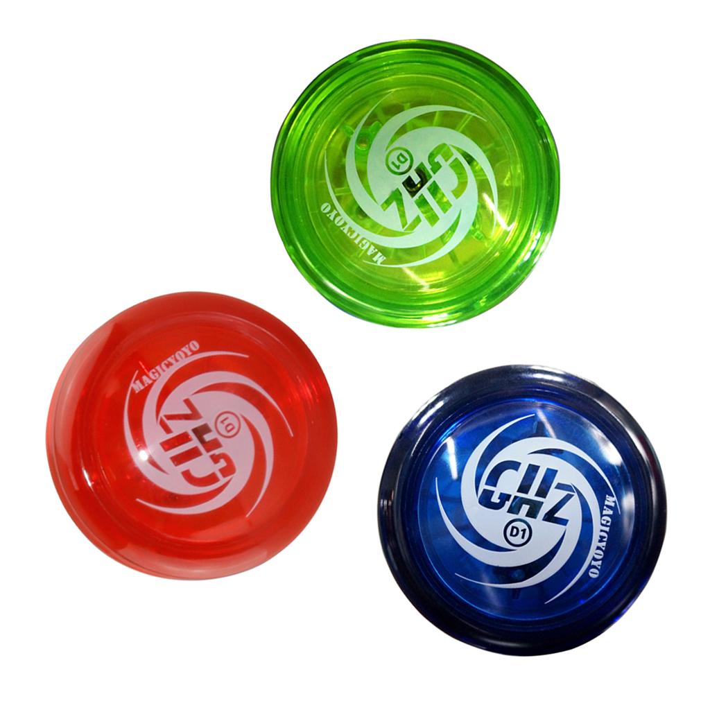 3-piece D1 Ball Professional YoYo Size E Bearing with String