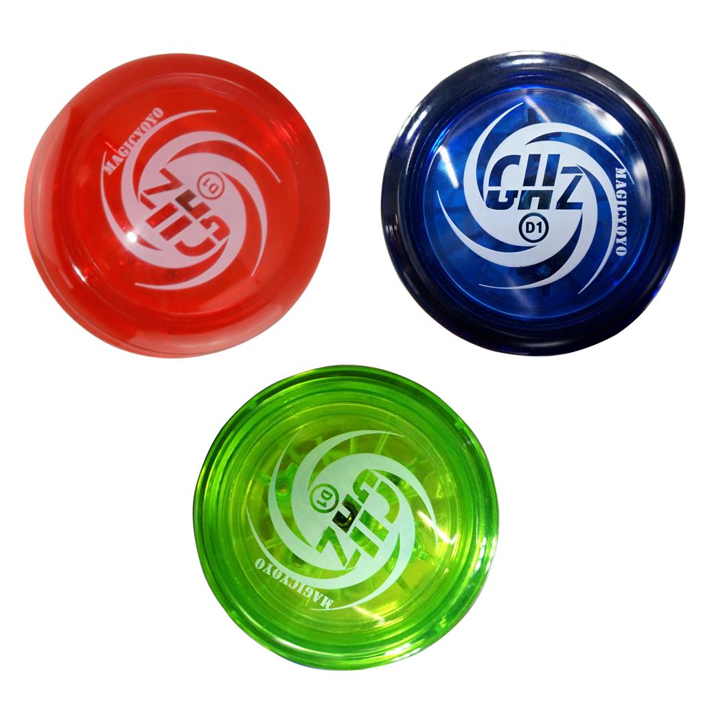 3-piece D1 Ball Professional YoYo Size E Bearing with String