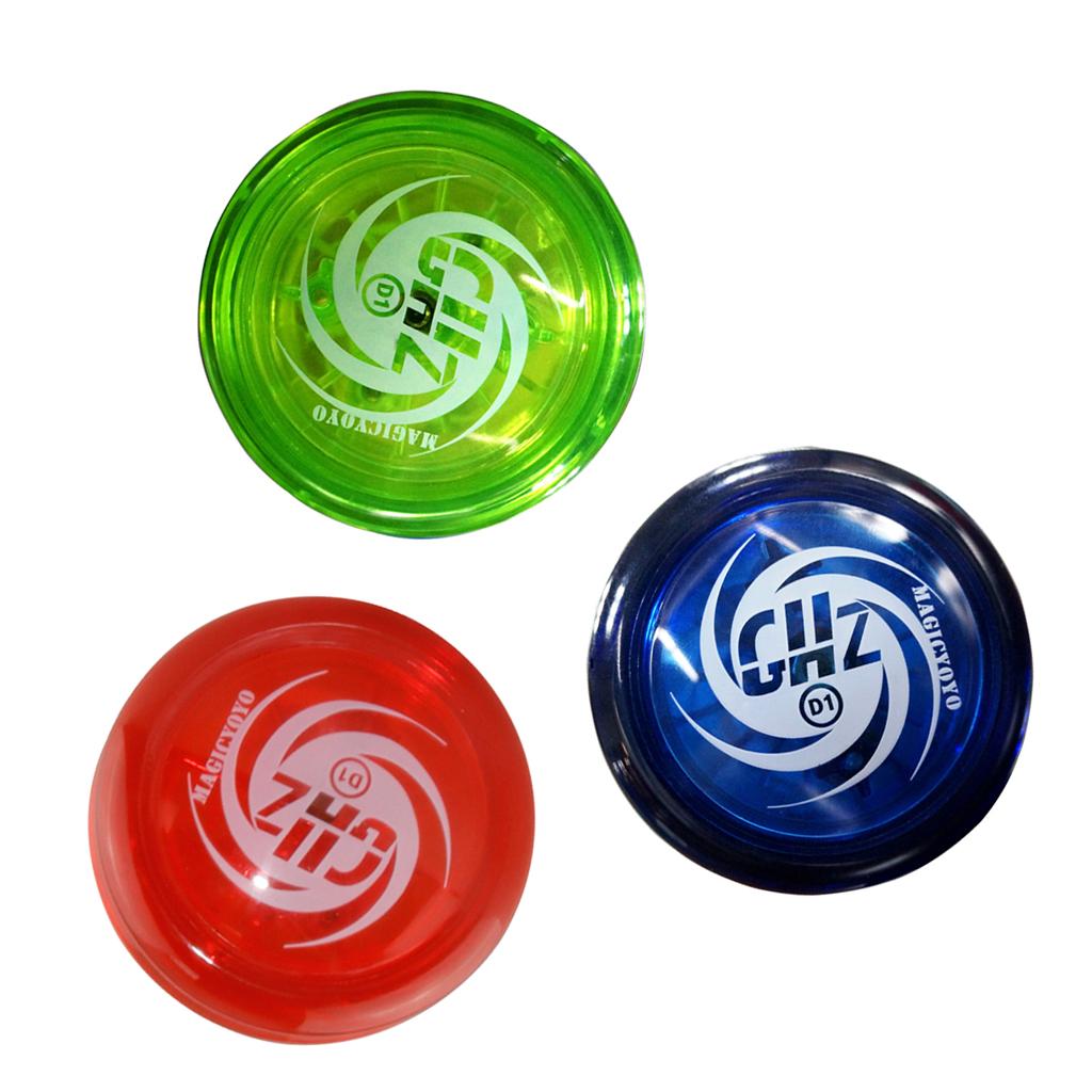 3-piece D1 Ball Professional YoYo Size E Bearing with String