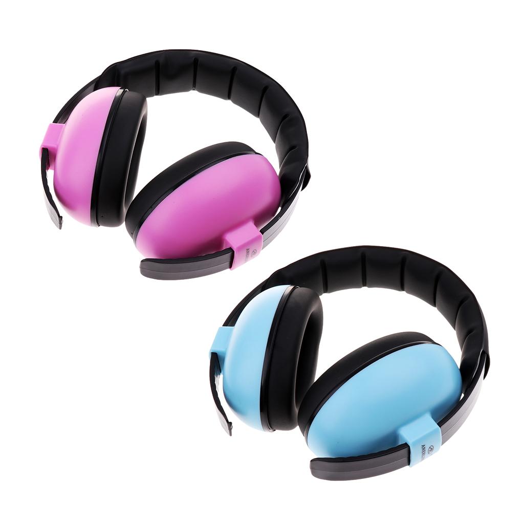 2Pcs Kids CHILDRENS Ear Defenders Earmuffs Hearing Protection