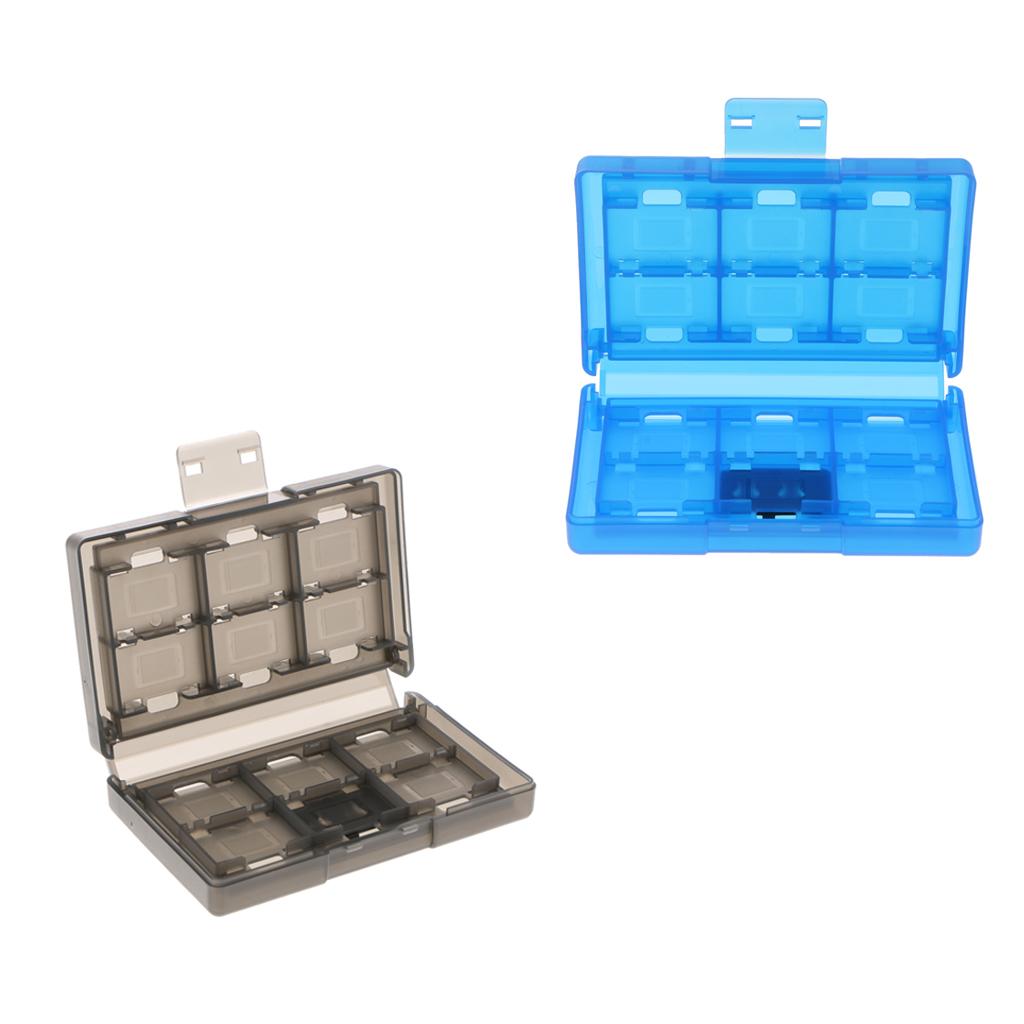 2Pack 24 Slot Game Card Cartridge Detachable Case Holder For Nintendo Switch