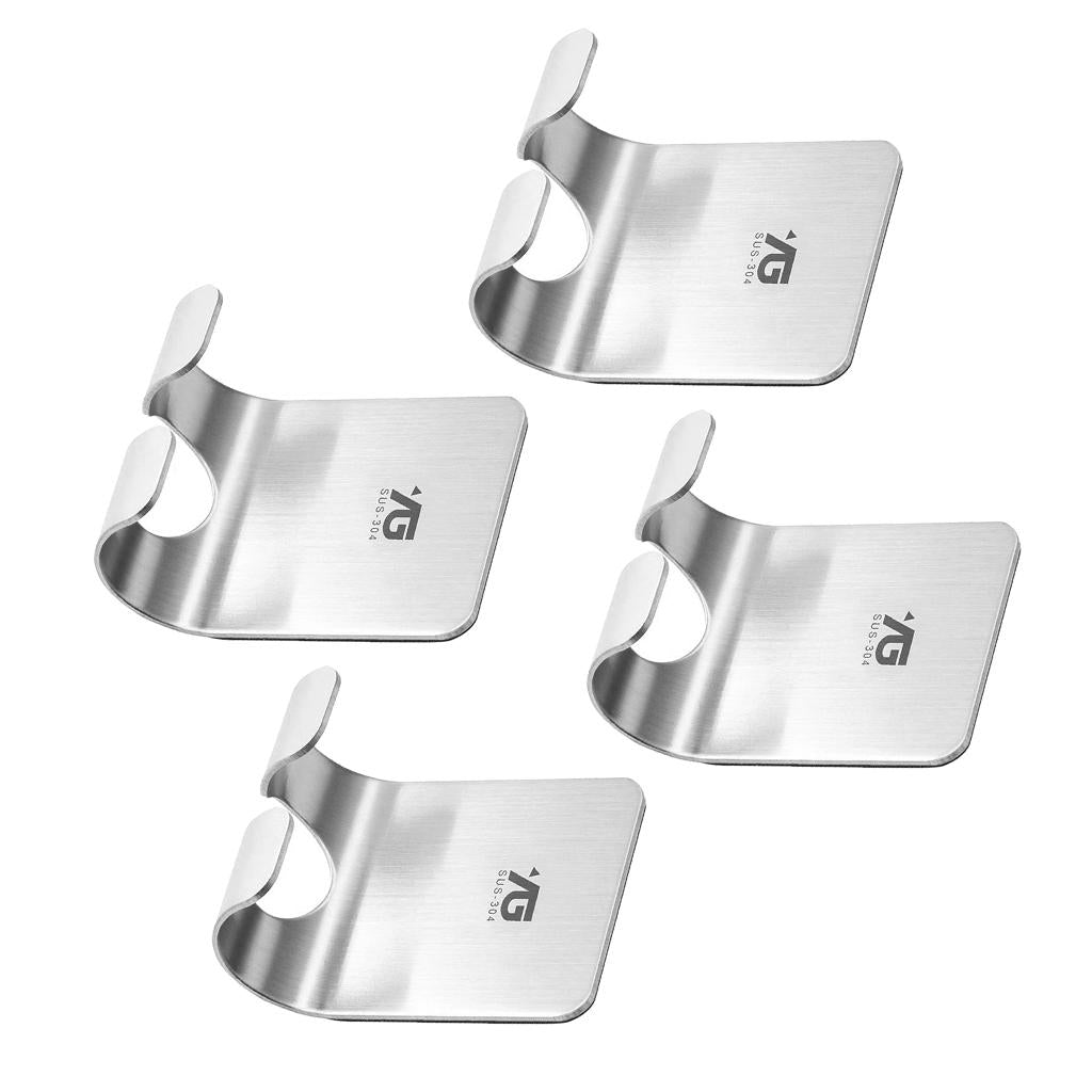4 pieces Power Plug Socket Hook Rack Holder Hanger Home Wall Decor Organizer