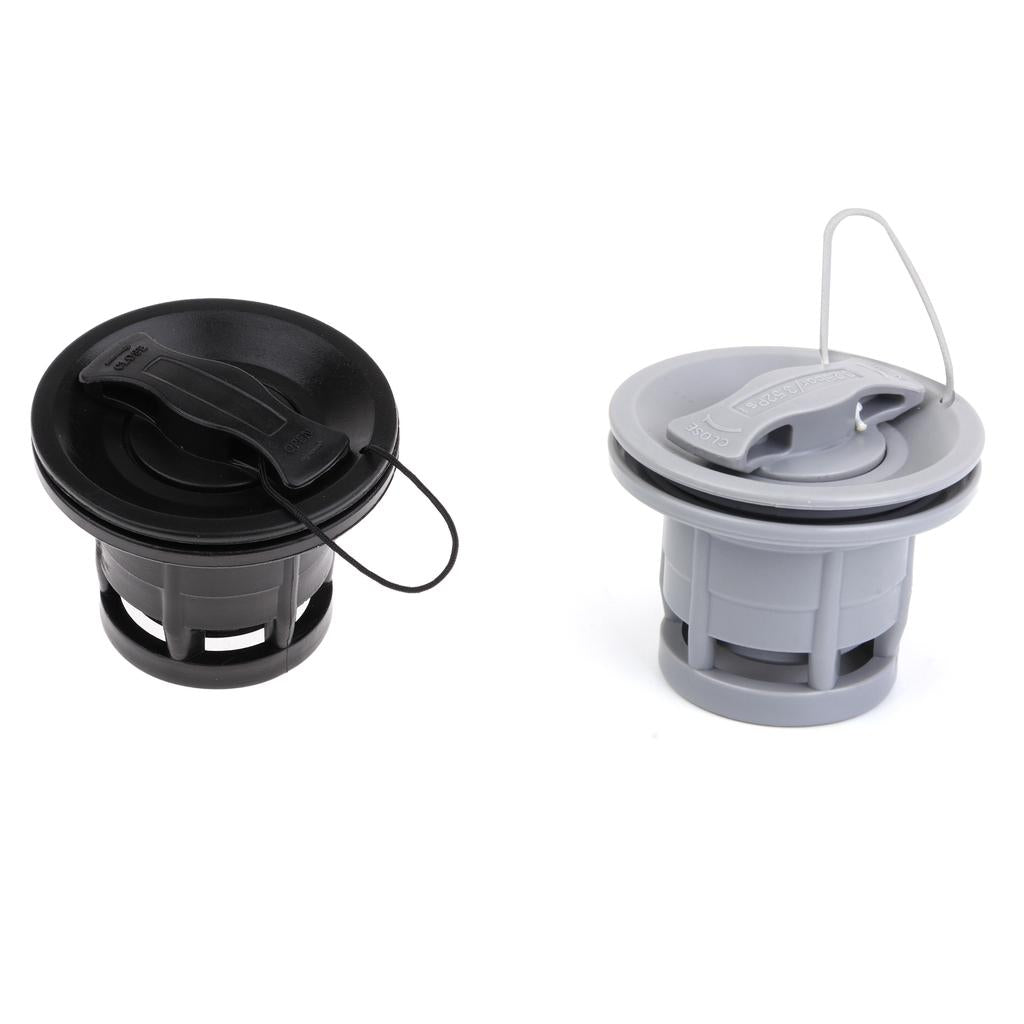 2Pcs Replacement Air Gas Valve Adapter Cap for Inflatable Boat Kayak Canoe