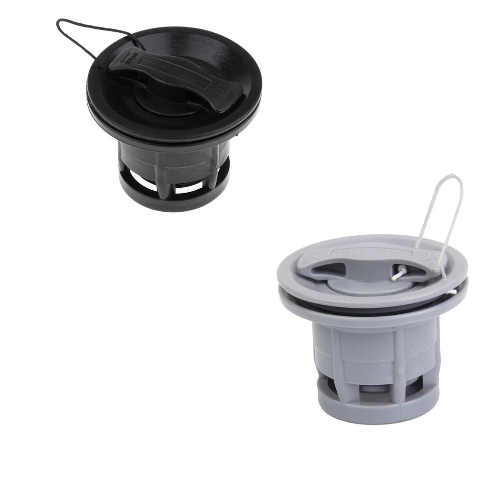 2Pcs Replacement Air Gas Valve Adapter Cap for Inflatable Boat Kayak Canoe