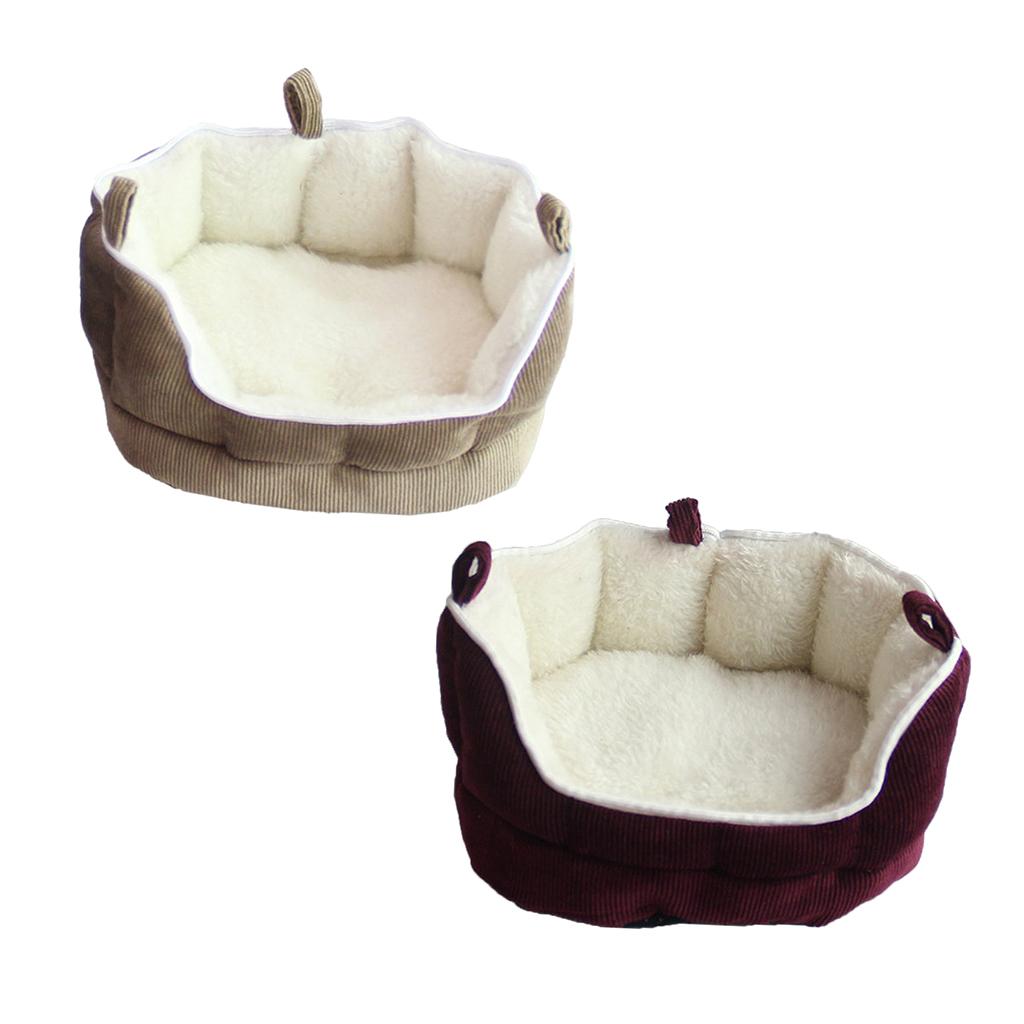 2Pcs Pet Bird Hamster Squirrel Ferret Rat Hammock Cage Nest Bed House Toys