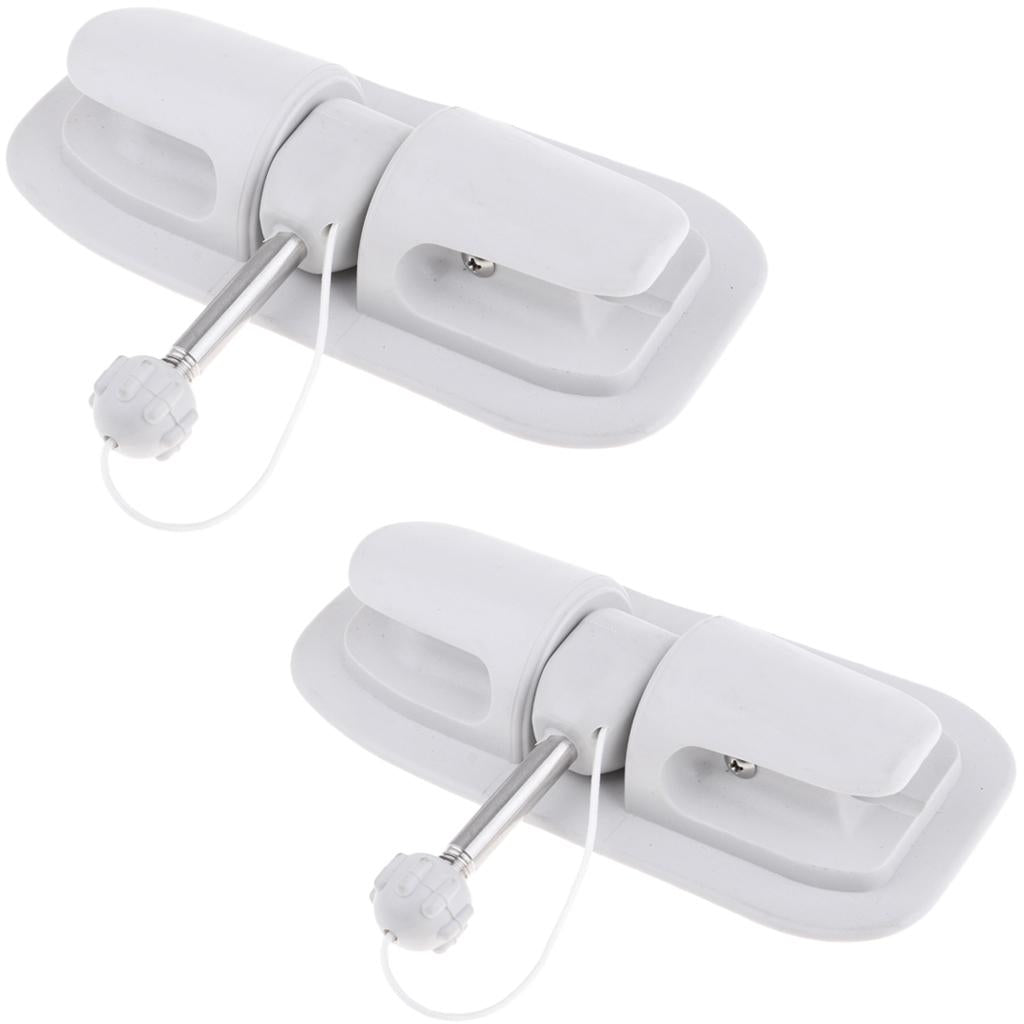 2Pcs Oar Lock Patch Anchor Holder for Rowing Inflatable Boat Kayak Dinghy
