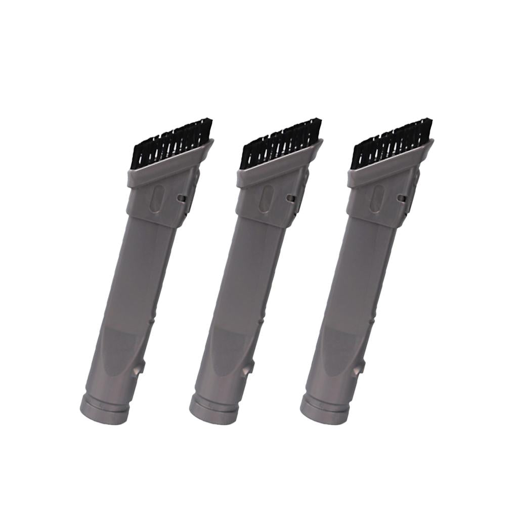 3pcs 2-in-1 Switchable Vacuum Cleaner Nozzle Brush Dust Brush for Dyson